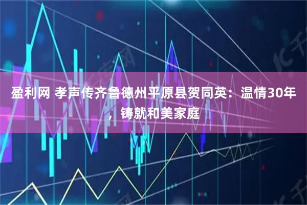 盈利网 孝声传齐鲁德州平原县贺同英：温情30年，铸就和美家庭